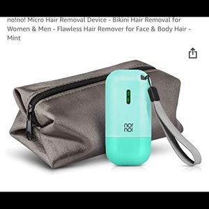 NoNo hair removal micro for face and body. Mint color. Brand new NEVER used